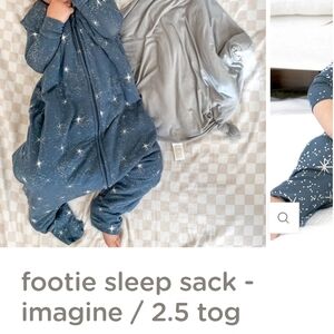 Kids Starry Night Footie Sleep Sack